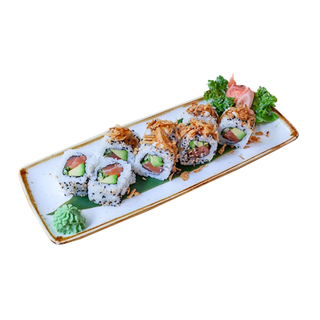 130. Uramaki Special Crunchy Salmón