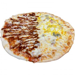 PIZZA MITAD Y MITAD