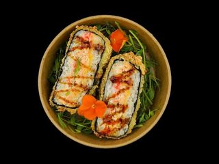 SUSHI BURGER Łosoś Pieczony