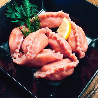 Pierogi z łososiem (7 sztuk)