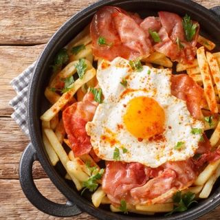 Ovos Rotos com Presunto Ibérico
