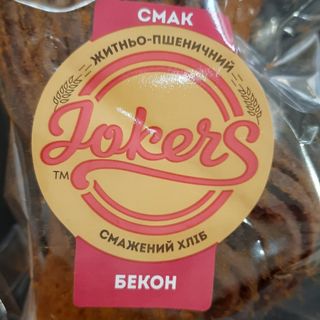 Грінка Jokers зі смаком бекону (100г)