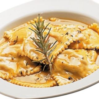 Pasta ripiena de cordero 