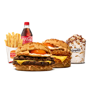 Menú Completo Stacker Huevo Doble Grande