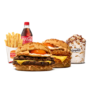 Menú Completo Stacker Huevo Doble Grande
