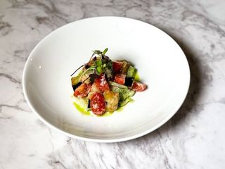 Салат з печених баклажанів (150.00g)