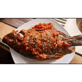 Fish wet fry( Whole Tilapia)