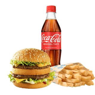 Хесбургер голямо меню