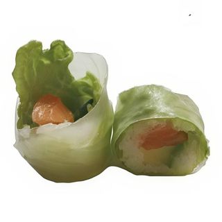 Uramaki De Salmón Con Aguacate Y Philadelphia