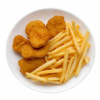 KIDS CHICKEN NUGGETS & RICE