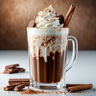 Ovomaltine, Leite, Gelado e Chantilly