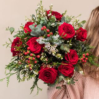 Ramo de 9 rosas rojas