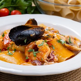 Paccheri allo scoglio