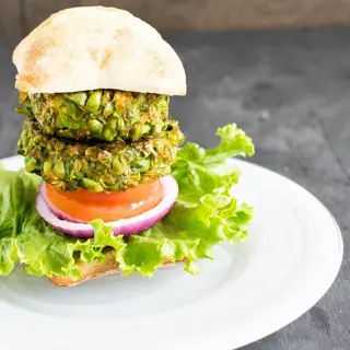Big Vege Burger Menu