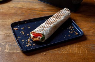 Broaster Chicken wrap