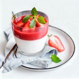 Panna Cotta au fruits rouges