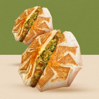 Fasting Chikpea Wrap