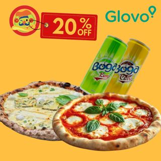 Duo Pizza + Duo Boga Combo 20% OFF