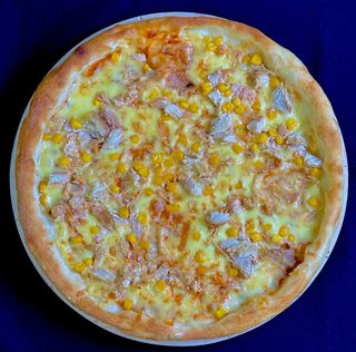 Пицца с курицей