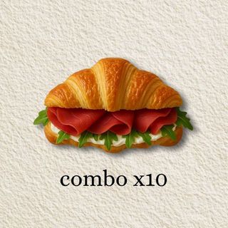 Combo 10 Croissant Mix