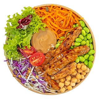 Teriyaki Grilled Chicken Salad