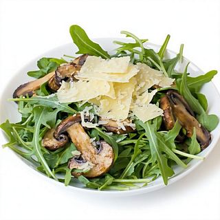 Insalata di Rucola, Parmigiano, Pomodori