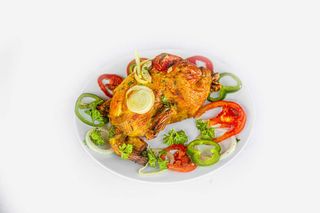 Poulet Piqué Entier + Attiéké