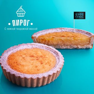 Пирог творожный