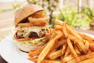 Famous Daves Beef Burger