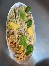 Tagliatelle Au Poulet À La Crème