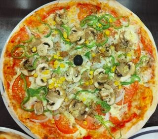 Pizza vegetal
