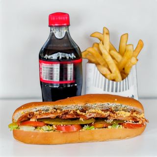Submarine shawarma + 1 soda + regular chips