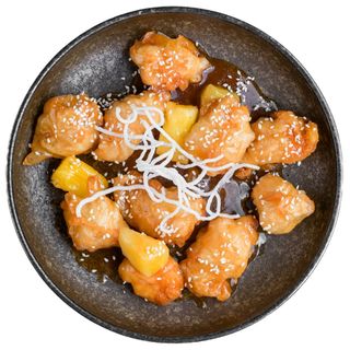 Курка в кисло-солодкому соусі з ананасом (340г)