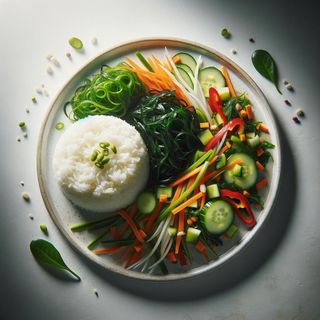 Rozmaitości morskie z warzywami