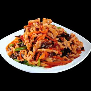 Maiale saltata ”YU XIANG“ piccante-鱼香肉丝