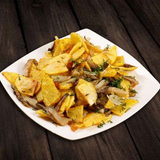 Картофель с грибами (250 г.)