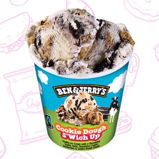 B&J Cookie Dough & Swich up