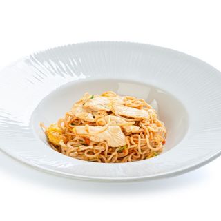 176. Spaghetti cinesi con pollo
