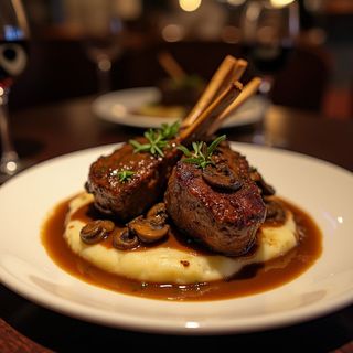 Grilled Lamb Chop & Mashed Potatoes
