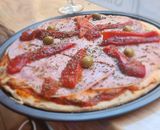 Pizza Jamón Y Pimientos 