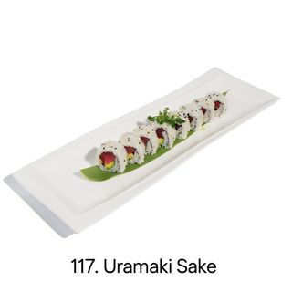 Uramaki sake (8 uds.)