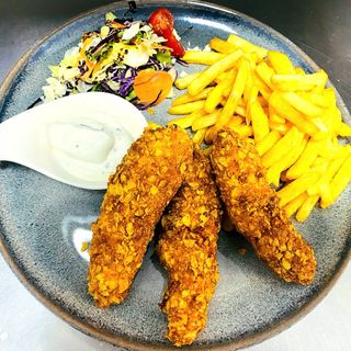 Crispy strips cu cartofi prăjiți - 350 gr+150 gr+50 gr 