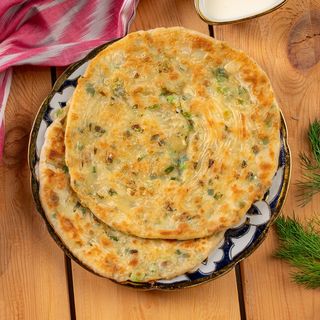 Катлама с зеленью