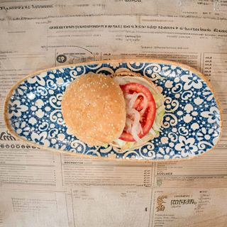 Hamburguesa Normal Con Queso