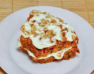 Tarta de zanahoria (porción individual)