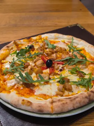 Chicken pizza