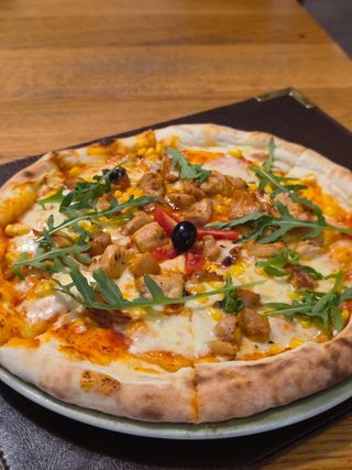 Chicken pizza
