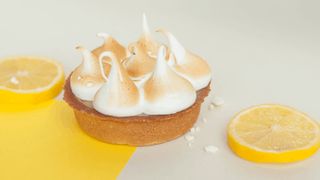 Tartaletka cytrynowe z beza włoska