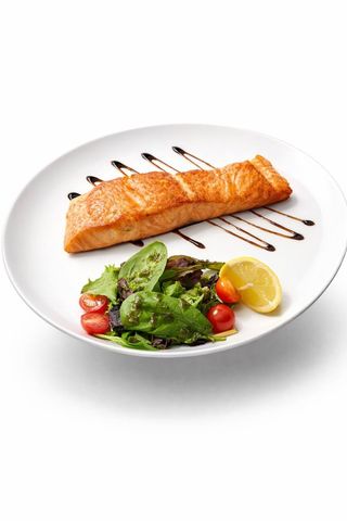 Стейк з лососем