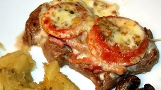 2 Chuletas Gratinadas (Para 1 persona)